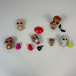 LOL Surprise Pets Lot Cotton Tail QT Pony Dancer Angel Wings Coco Pup Royal Kit